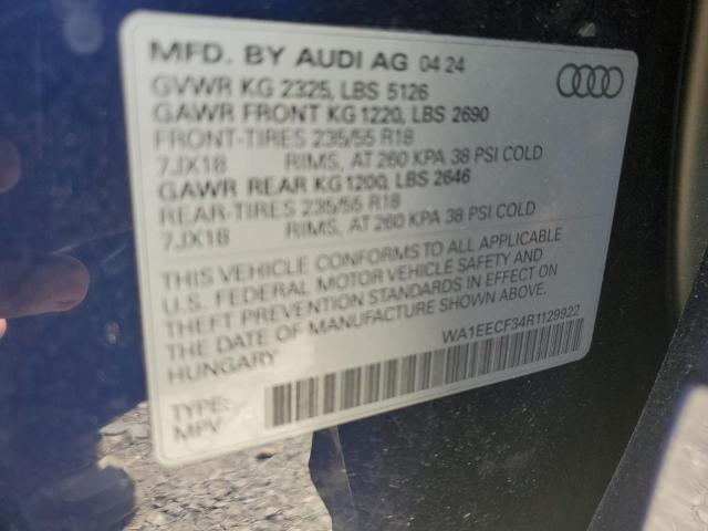 2024 AUDI Q3 PREMIUM WA1EECF34R1129922