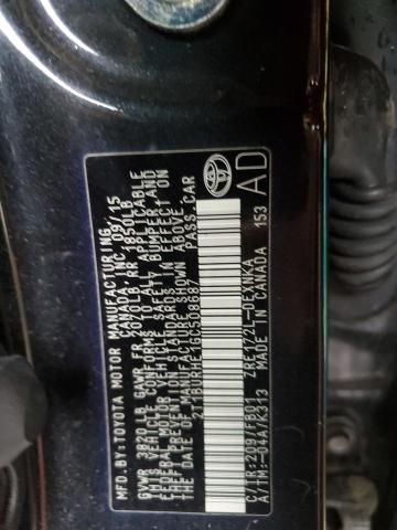 2016 TOYOTA COROLLA L - 2T1BURHE1GC508687