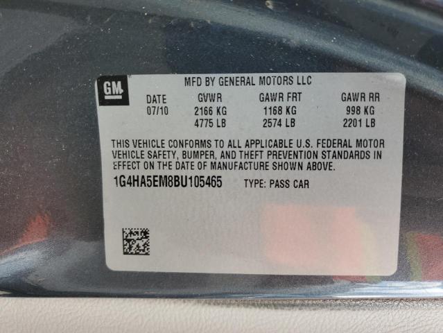 2011 BUICK LUCERNE CX - 1G4HA5EM8BU105465