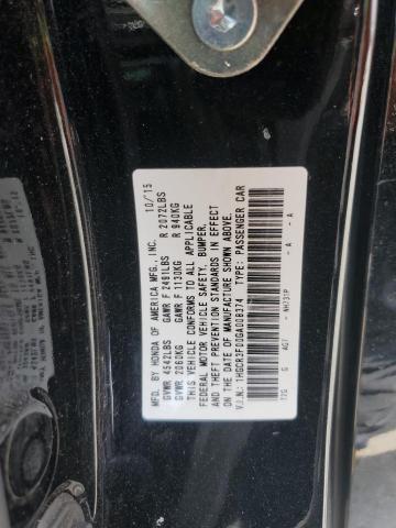 2016 HONDA ACCORD EXL 1HGCR3F00GA008374