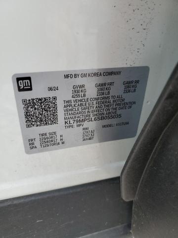 2025 CHEVROLET TRAILBLAZE KL79MPSL6SB055035
