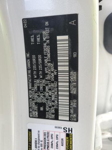 2022 LEXUS NX 350H 2T2GKCEZ2NC001662