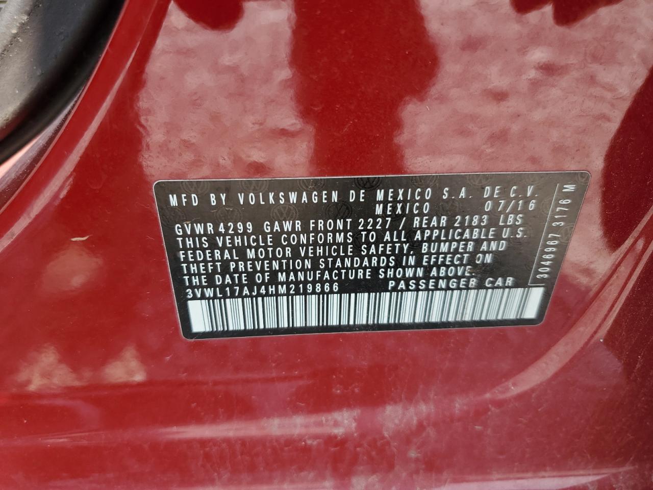 Volkswagen Jetta sel 2017