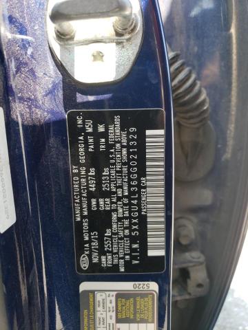 2016 KIA OPTIMA EX - 5XXGU4L36GG021329
