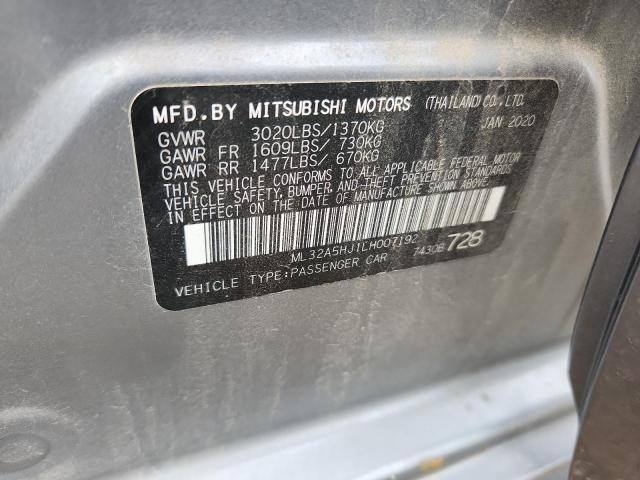 2020 MITSUBISHI MIRAGE LE ML32A5HJ1LH007192