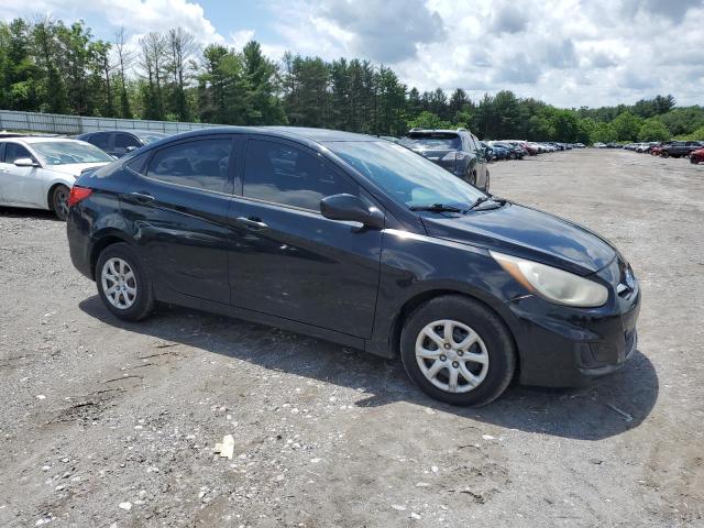 Vin: kmhct4ae0du489225, lot: 60998955, hyundai accent gls 20134