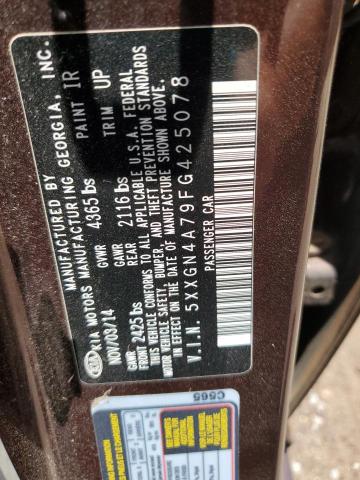 2015 KIA OPTIMA EX 5XXGN4A79FG425078