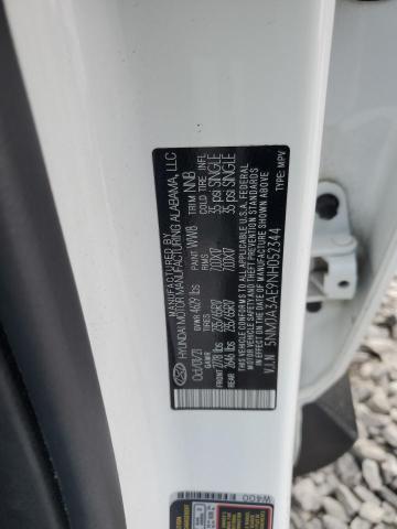 2022 HYUNDAI TUCSON SE 5NMJA3AE9NH052344