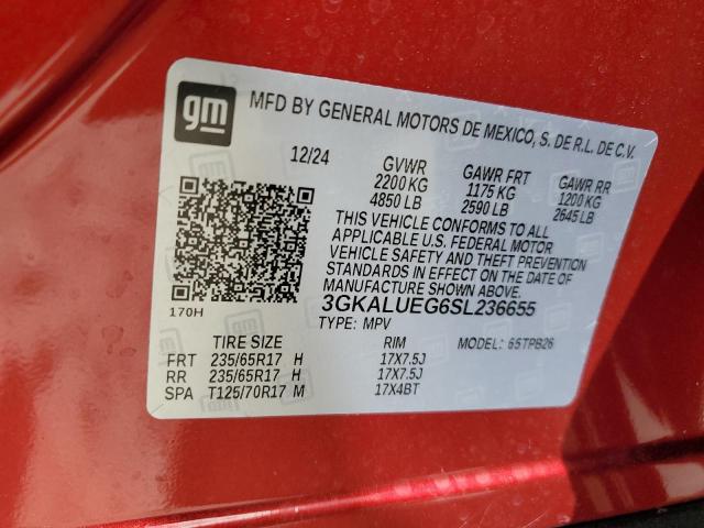 2025 GMC TERRAIN EL 3GKALUEG6SL236655