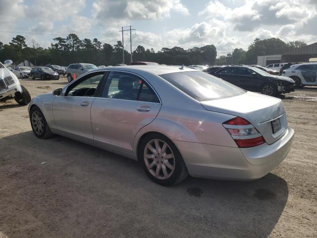 MERCEDES-BENZ S 550 2007 silver sedan 4d gas WDDNG71X17A127680 photo #3