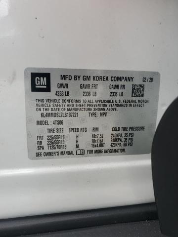 2020 BUICK ENCORE GX KL4MMDSL2LB107221