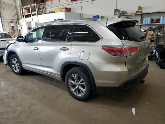 Vin: 5tdjkrfh1fs216851, lot: 59731755, toyota highlander xle 20152
