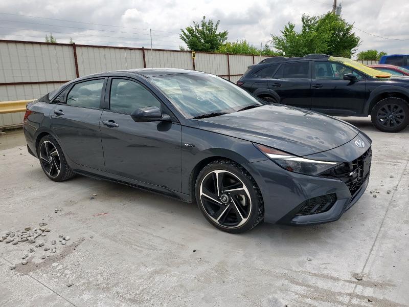 Vin: kmhlr4af8pu602494, lot: 60328035, hyundai elantra n line 20234