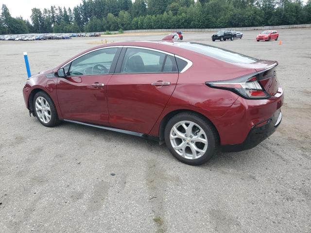CHEVROLET VOLT PREMI 2017 red  hybrid engine 1G1RB6S54HU186815 photo #3