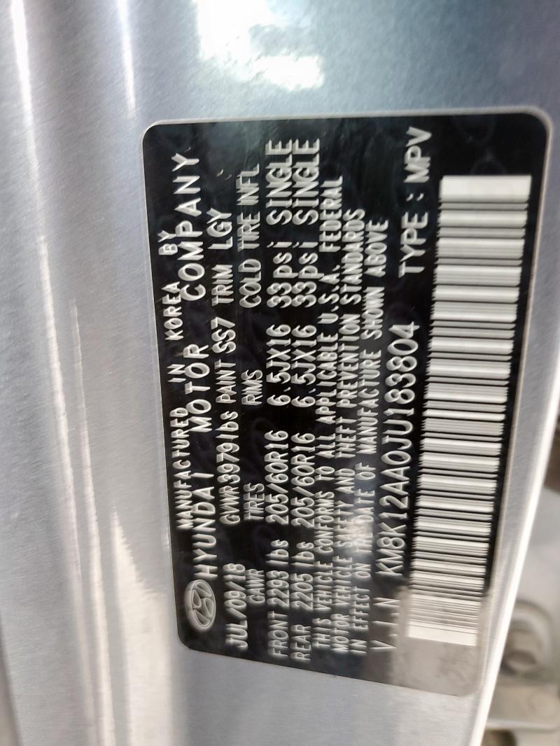 2018 HYUNDAI KONA SE - KM8K12AA0JU183804