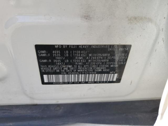 2015 SUBARU OUTBACK 2. - 4S4BSALC1F3214948