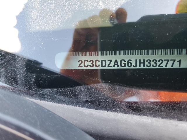 2018 DODGE CHALLENGER 2C3CDZAG6JH332771