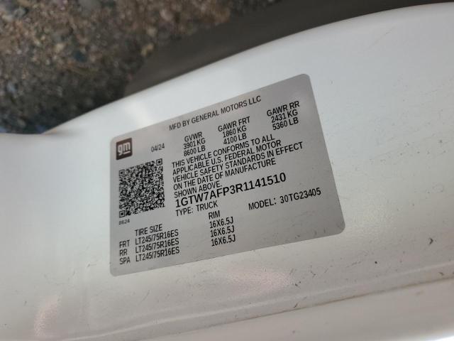 2024 GMC SAVANA G25 1GTW7AFP3R1141510