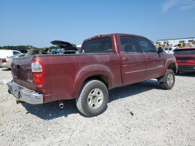 TOYOTA TUNDRA DOU 2005 burgundy crew pic gas 5TBDT441X5S469323 photo #4