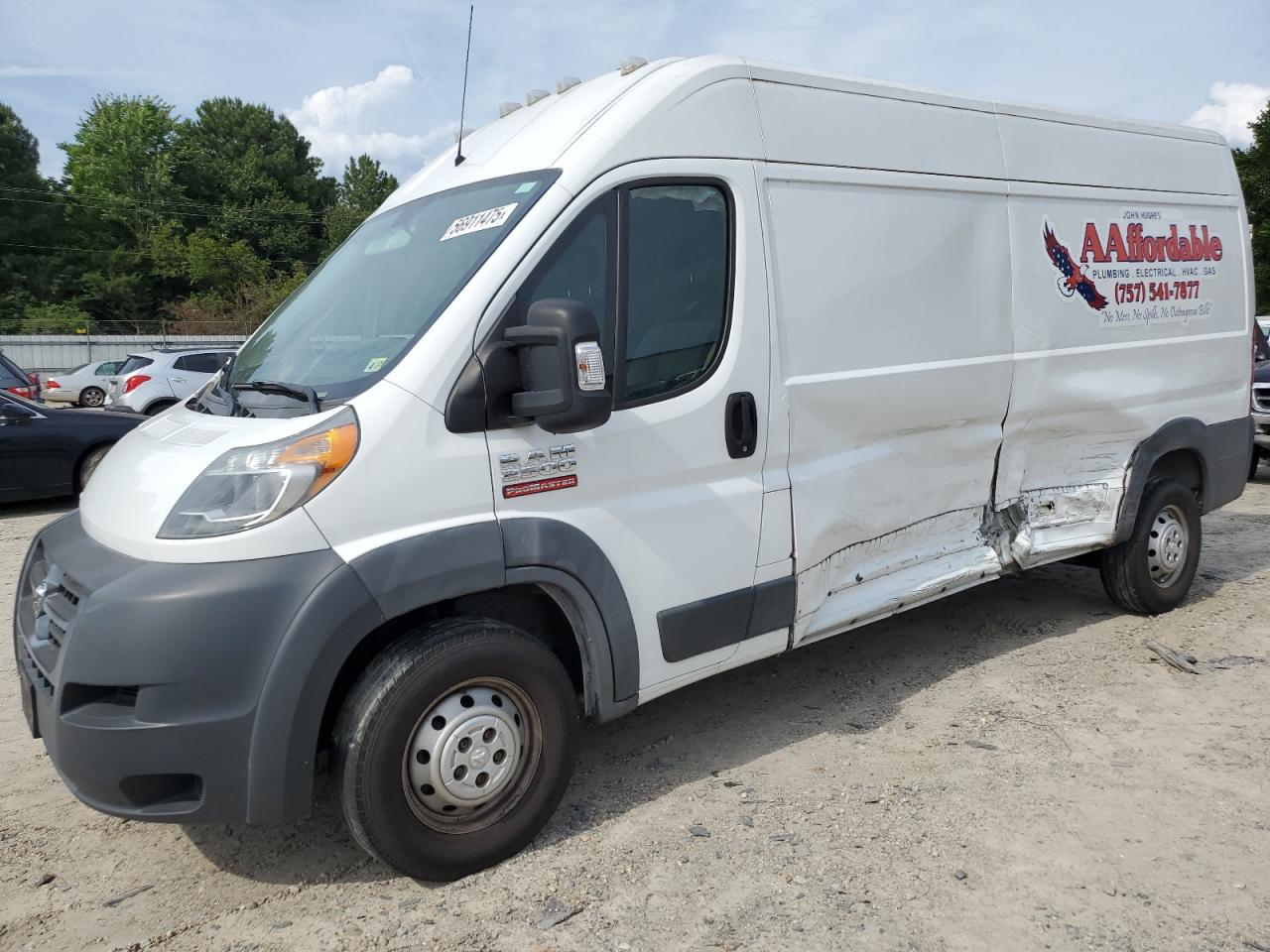 RAM PROMASTER 2500 HIGH