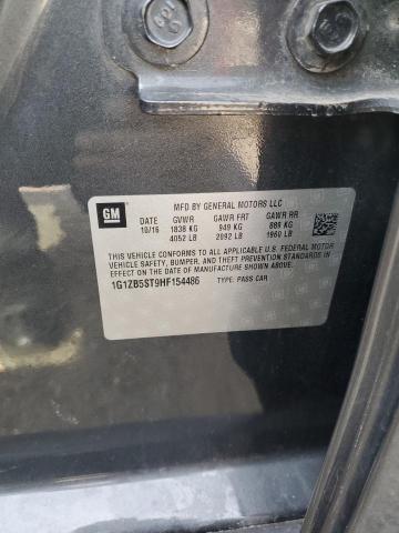 2017 CHEVROLET MALIBU LS 1G1ZB5ST9HF154486
