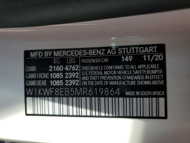 2021 MERCEDES-BENZ C 300 4MAT W1KWF8EB5MR619864