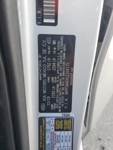 2020 KIA FORTE EX 3KPF54ADXLE208175