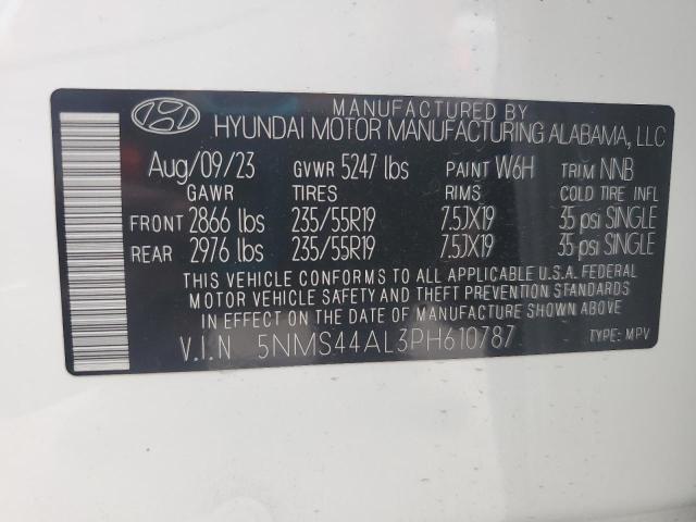2023 HYUNDAI SANTA FE L - 5NMS44AL3PH610787