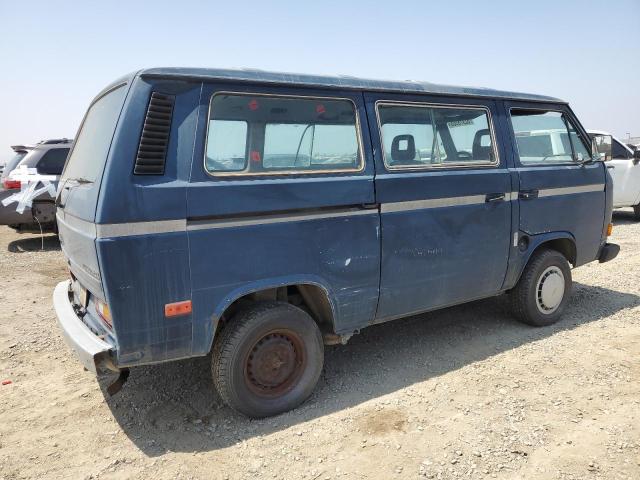 VOLKSWAGEN VANAGON BU 1987 blue  gas WV2YB0250HH093218 photo #4