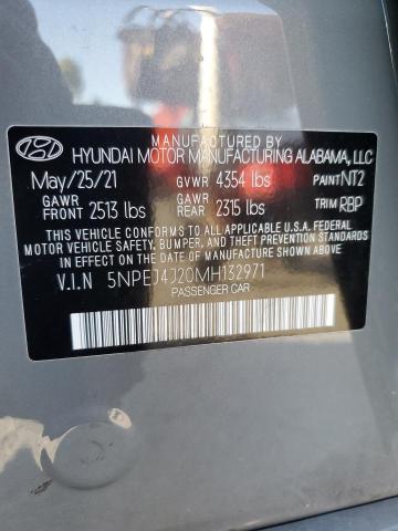 2021 HYUNDAI SONATA SEL PLUS 5NPEJ4J20MH132971