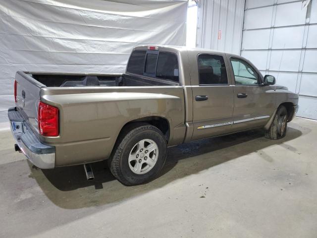 DODGE DAKOTA QUA 2007 tan crew pic gas 1D7HW58N37S128445 photo #4