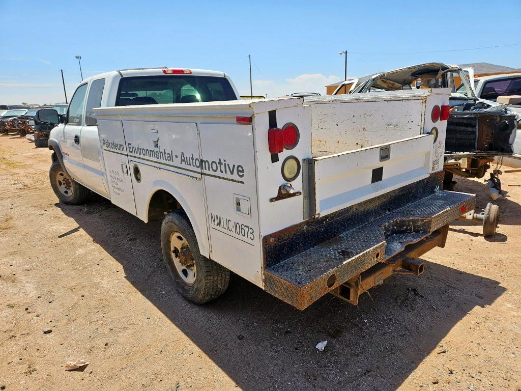 GMC SIERRA C25 2007 white 4dr ext gas 1GDHC29U97E109075 photo #4
