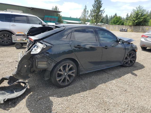Vin: shhfk7h96ju408522, lot: 60871775, honda civic sport touring 20183