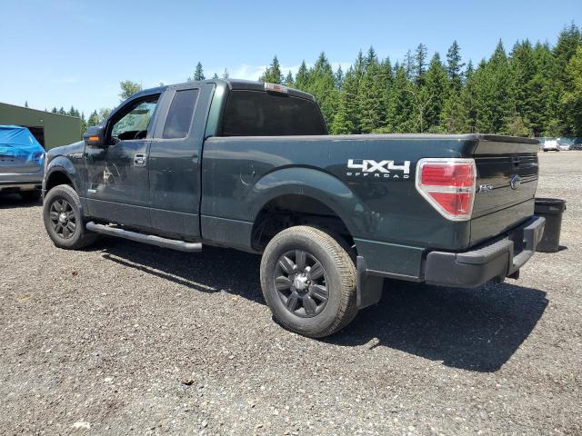FORD F150 SUPER 2012 green  gas 1FTFX1ET9CFC80968 photo #3