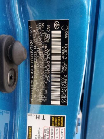 2021 TOYOTA PRIUS SPEC - JTDKAMFU8M3137070