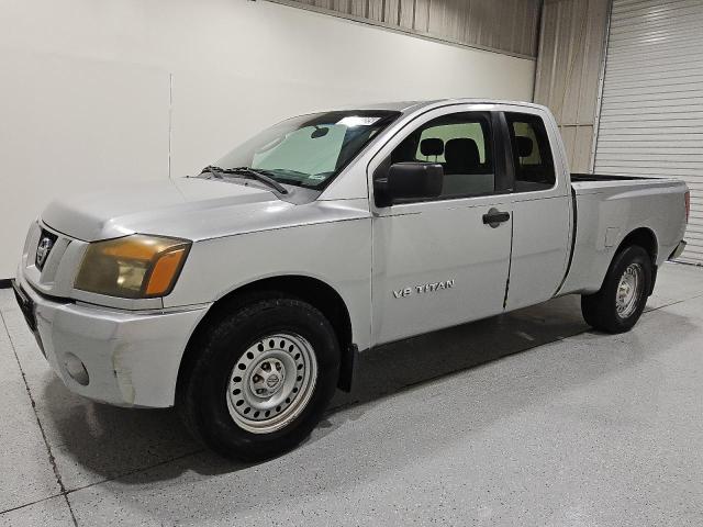NISSAN TITAN XE 2008 silver  flexible fuel 1N6BA06A78N338884 photo #1