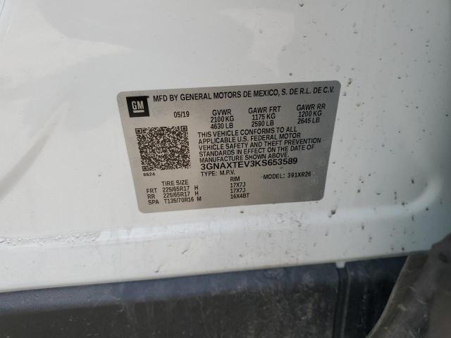 2019 CHEVROLET EQUINOX LT - 3GNAXTEV3KS653589