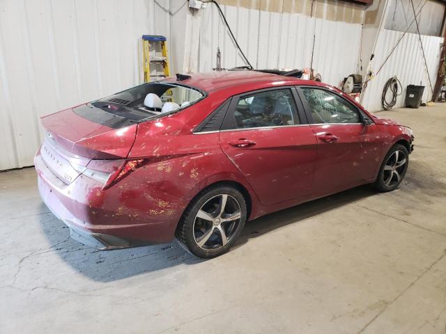 HYUNDAI ELANTRA LI 2023 red  hybrid engine KMHLN4AJ0PU037318 photo #4