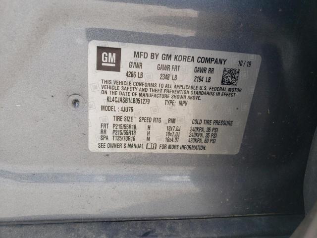 2020 BUICK ENCORE PRE KL4CJASB1LB051279