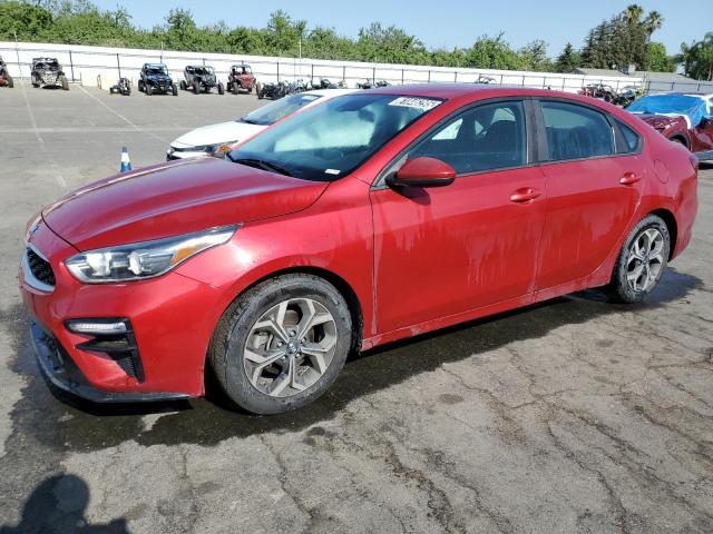 KIA FORTE FE 2019 red  gas 3KPF24AD8KE126372 photo #1