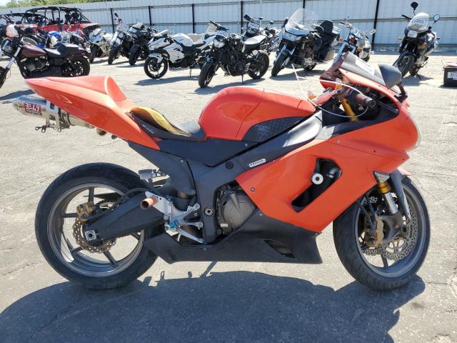 KAWASAKI NINJA ZX 6 2005 orange racer gas JKBZXJC1X5A012449 photo #1