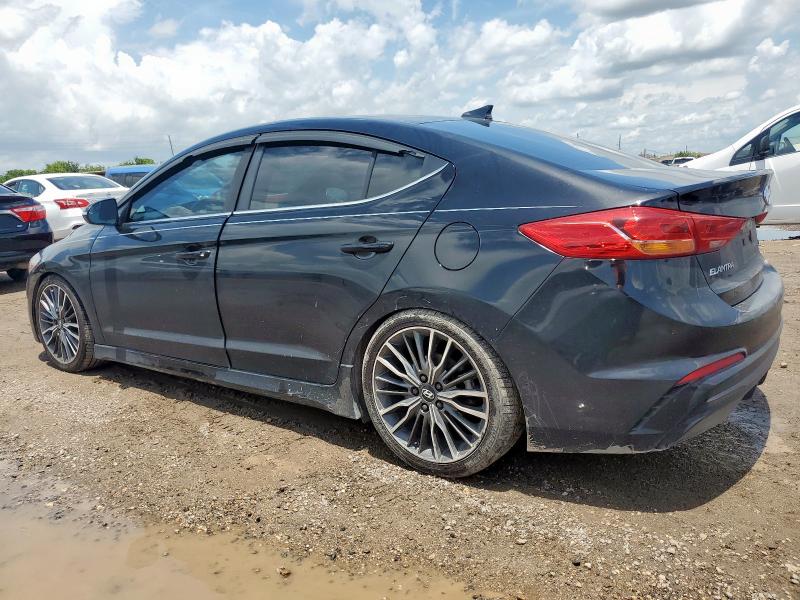 Vin: kmhd04lb4hu366498, lot: 60366135, hyundai elantra sport 20172