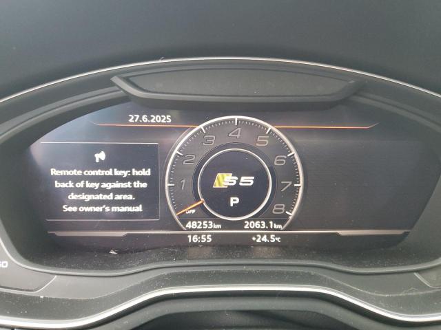 2019 AUDI S5 PRESTIG WAUC4CF54KA061321