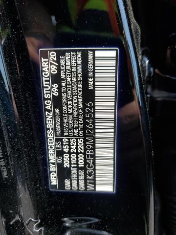 2021 MERCEDES-BENZ A 220 4MAT W1K3G4FB9MJ264526