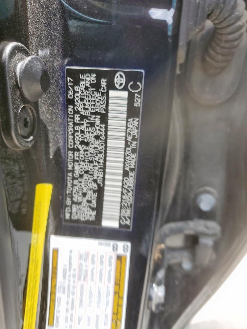 2018 TOYOTA CAMRY L JTNB11HK8J3016444