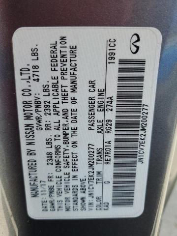 2018 INFINITI Q60 PURE JN1CV7EK2JM200277