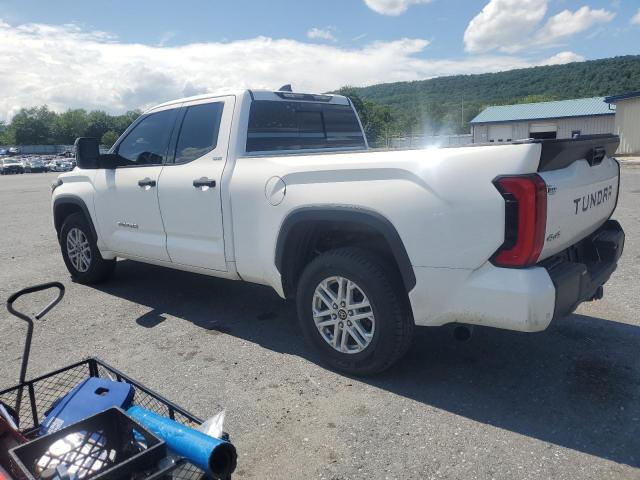 TOYOTA TUNDRA DOU 2022 white  gas 5TFLA5DA6NX005115 photo #3