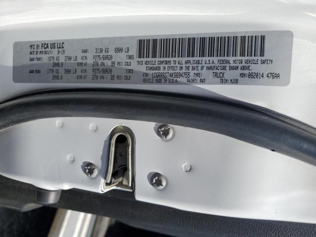 2019 RAM 1500 CLASS - 1C6RR6GT4KS694755