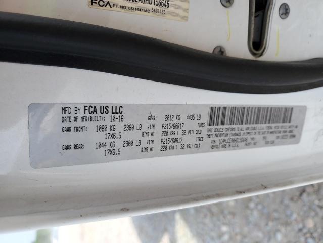2017 JEEP COMPASS LA - 1C4NJCEA0HD156646