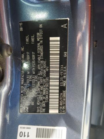 2015 TOYOTA SIENNA LE 5TDKK3DC2FS651385